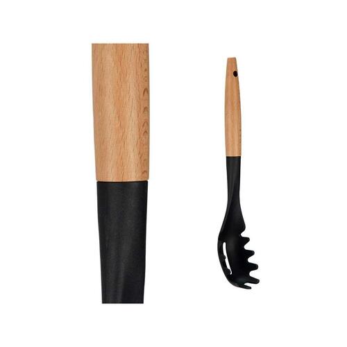 Pastaske Sort Natur Træ 6 x 33,5 x 6 cm (12 enheder)