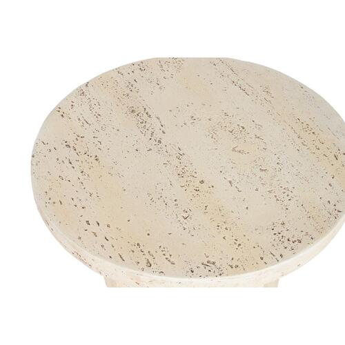 Lille serveringsbord Home ESPRIT Beige Magnesium 60 x 60 x 41,9 cm