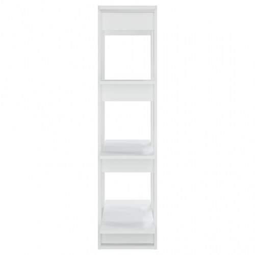 Bogreol/rumdeler 80x30x123,5 cm hvid