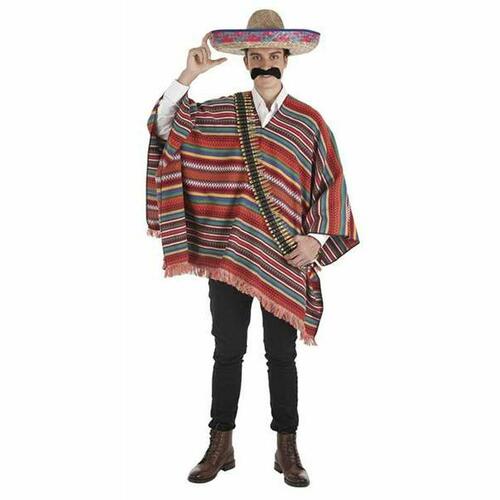 Kostume til voksne Mexicansk mand (3 Dele) XL