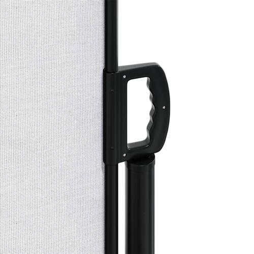 Sammenrullelig sidemarkise 180x600 cm hvid