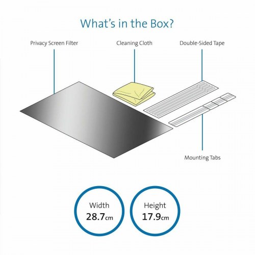 Kensington 626459 privatlivsfilter til 13,3" laptop-skærm