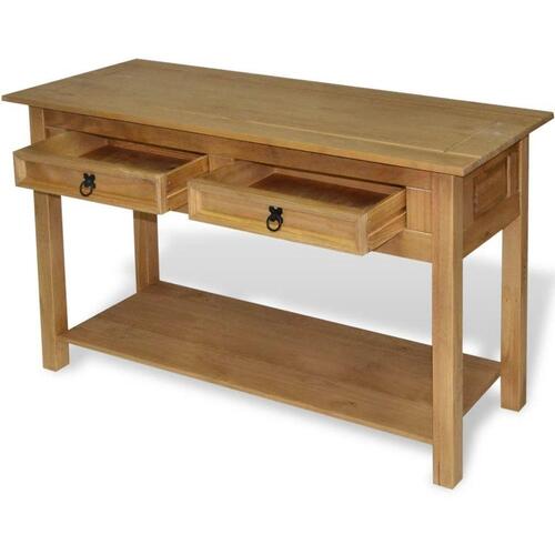 Konsolbord Corona-serien 93x34,5x73 cm mexicansk fyrretræ