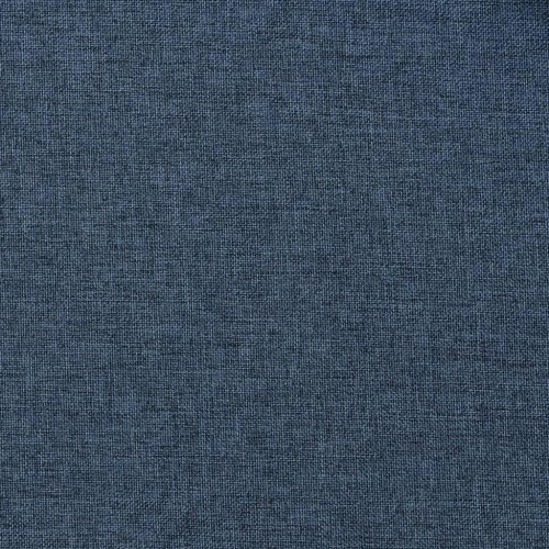 Mørklægningsgardin med øjer 290×245 cm - hør-look, blå