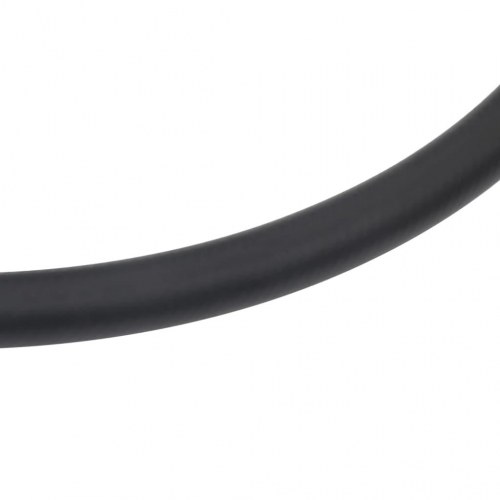 Hybrid luftslange 20 m - gummi/PVC, 0,6" (15 mm) - sort