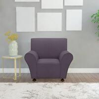 Sofaovertræk, stræk, antracitgråt, polyesterjersey