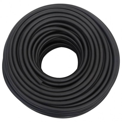Hybrid luftslange 50 m - gummi/PVC, 0,6" (15 mm) - sort