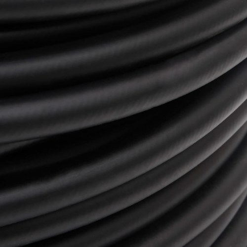 Hybrid luftslange 50 m - gummi/PVC, 0,6" (15 mm) - sort