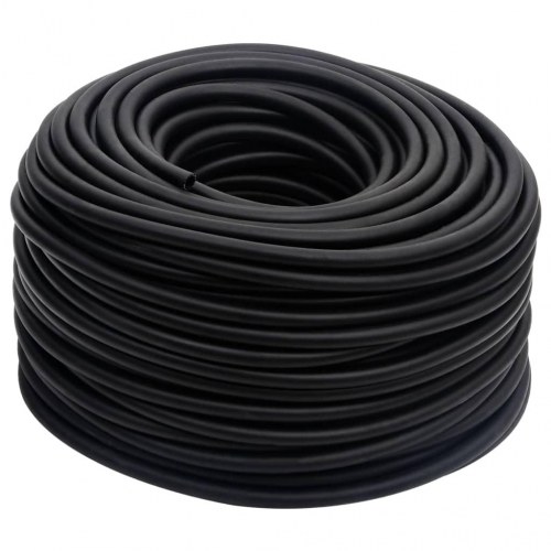 Hybrid luftslange 100 m - gummi/PVC, 0,6" (15 mm) - sort