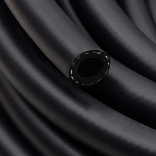 Hybrid luftslange 100 m - gummi/PVC, 0,6" (15 mm) - sort