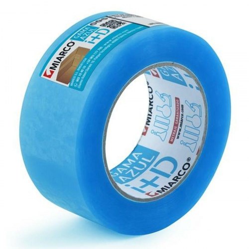 MIARCO pakketape - blå, 48 × 66 mm, 6 ruller
