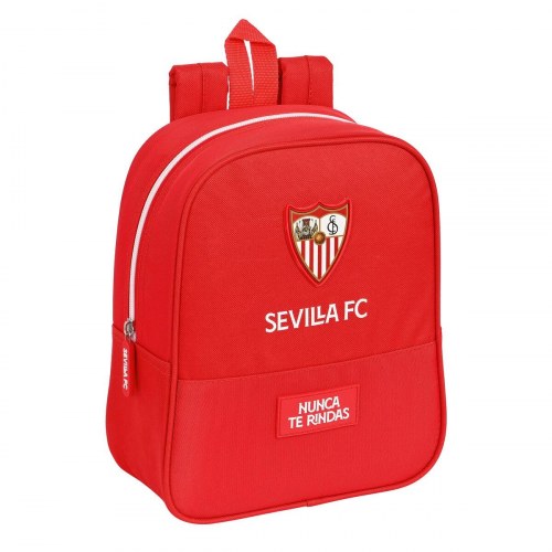 Skoletaske Sevilla Fútbol Club Rød 22 x 27 x 10 cm