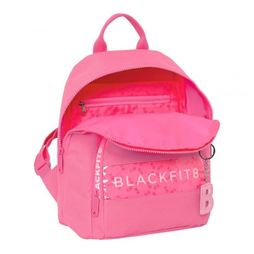 BlackFit8 Glow Up Mini børnerygsæk - pink 25 × 30 × 13 cm