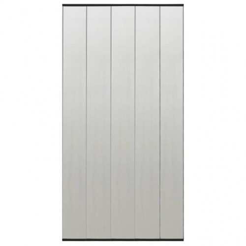 Insektgardin til dør 100x220 cm polyester sort