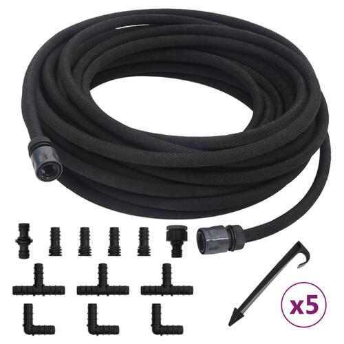 Siveslange 0,6" 10 m gummi sort