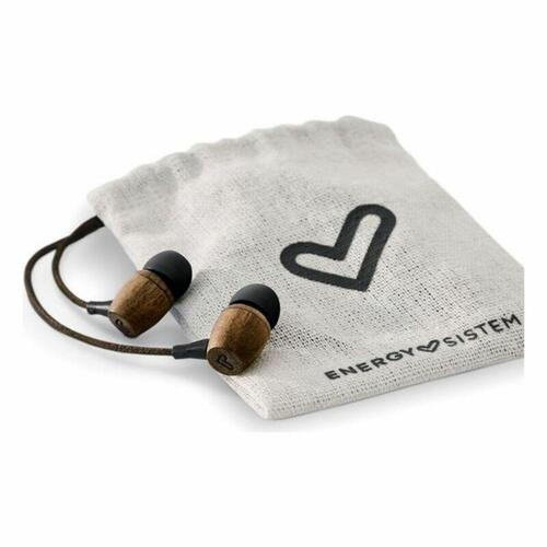 Hovedtelefoner med mikrofon Energy Sistem Eco Wood Brun