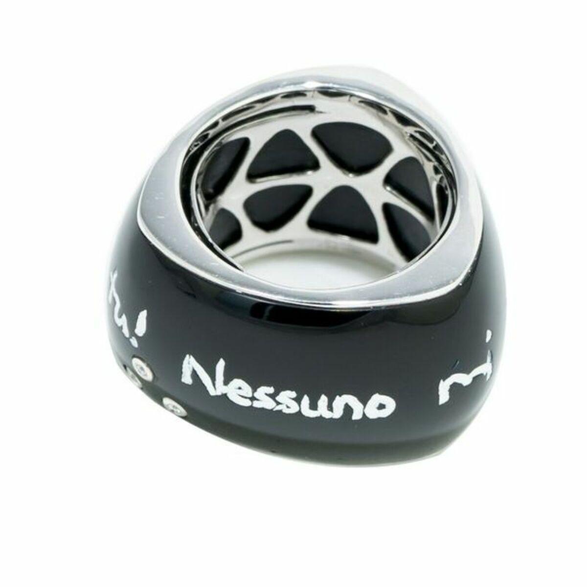 Demaria DM6TAX39N-N ring til kvinder, sort - str. 16