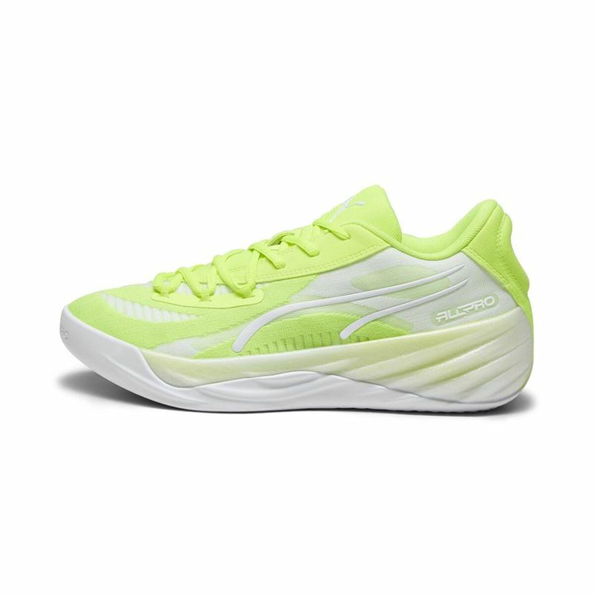 Basketballsko til voksne Puma All-Pro Nitro Gul 42.5