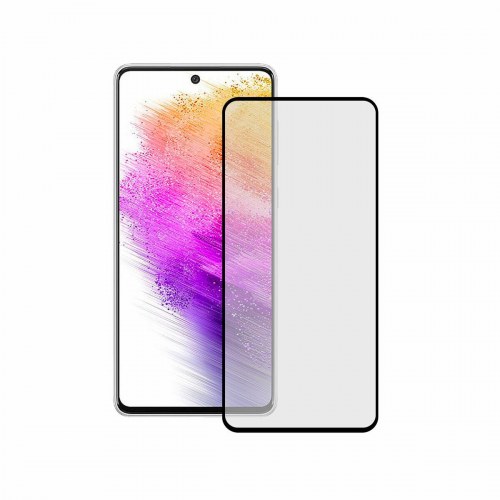 KSIX skærmbeskytter til Samsung Galaxy A54 5G - hærdet glas, sort ramme