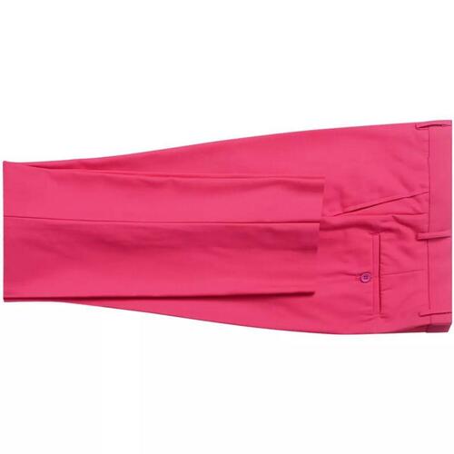 Mænd 2 Jakkesæt med Slips Pink Størrelse 54