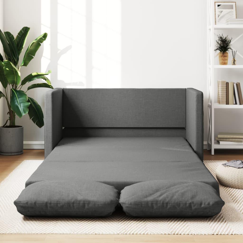 Sovesofa 112x174x55 Stof Mørkegrå