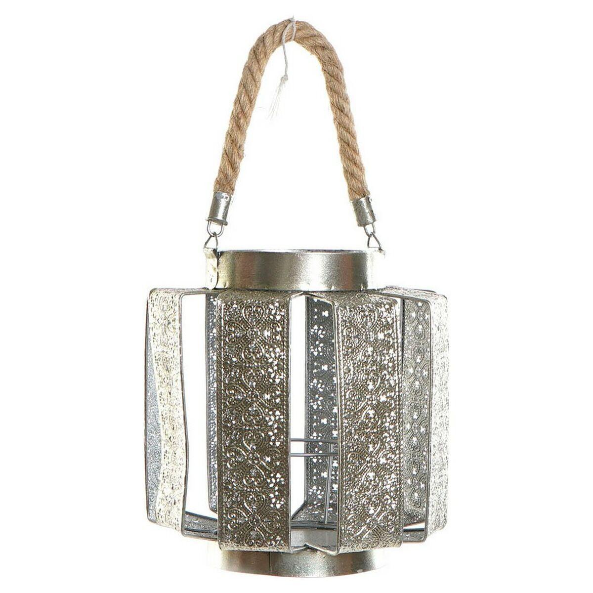 Kandelaber 21 X 21 X 23 Cm Sølvfarvet Metal Tov Araber