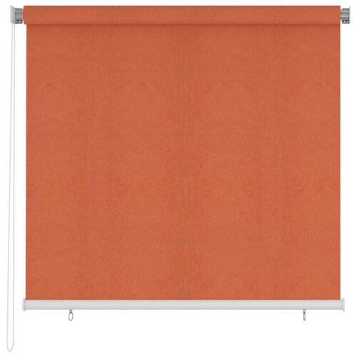 Udendørs rullegardin 160 x 140 cm orange