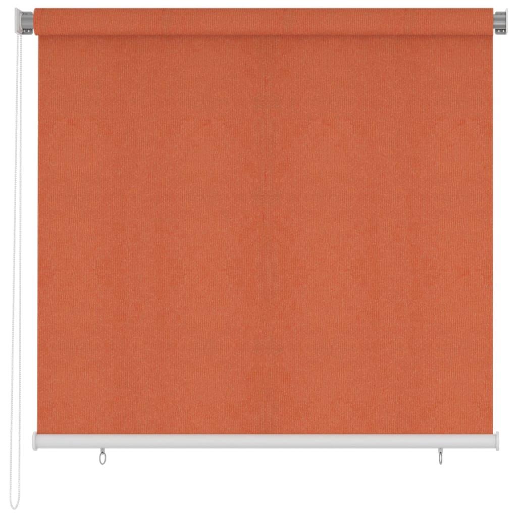 Udendørs rullegardin 160 x 140 cm orange