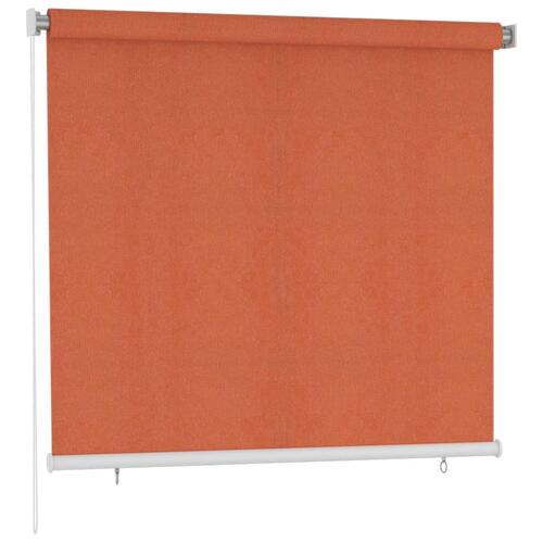 Udendørs rullegardin 160 x 140 cm orange