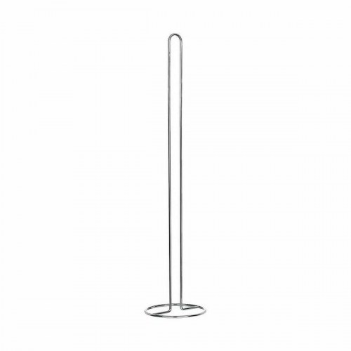 Toiletpapirholder gulv Berilo sølvfarvet 13,5 × 60,5 × 13,5 cm (48 stk)