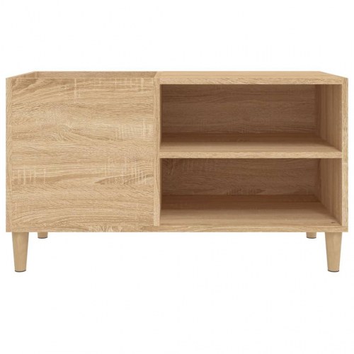 Vinylskab i sonoma-eg - 84,5 x 38 x 48 cm