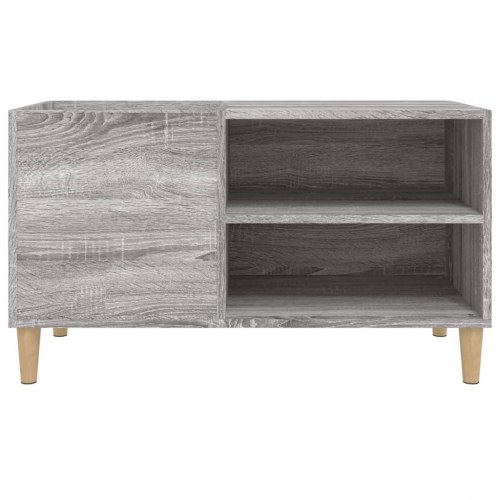 Vinylskab i grå sonoma-eg - 84,5 x 38 x 48 cm