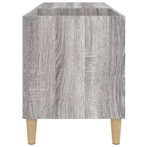 Vinylskab i grå sonoma-eg - 84,5 x 38 x 48 cm
