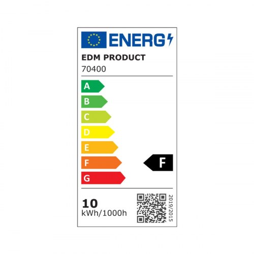EDM Product LED spotlight 70400 Black Series, sort, 10 W, 800 lm (6400 K)