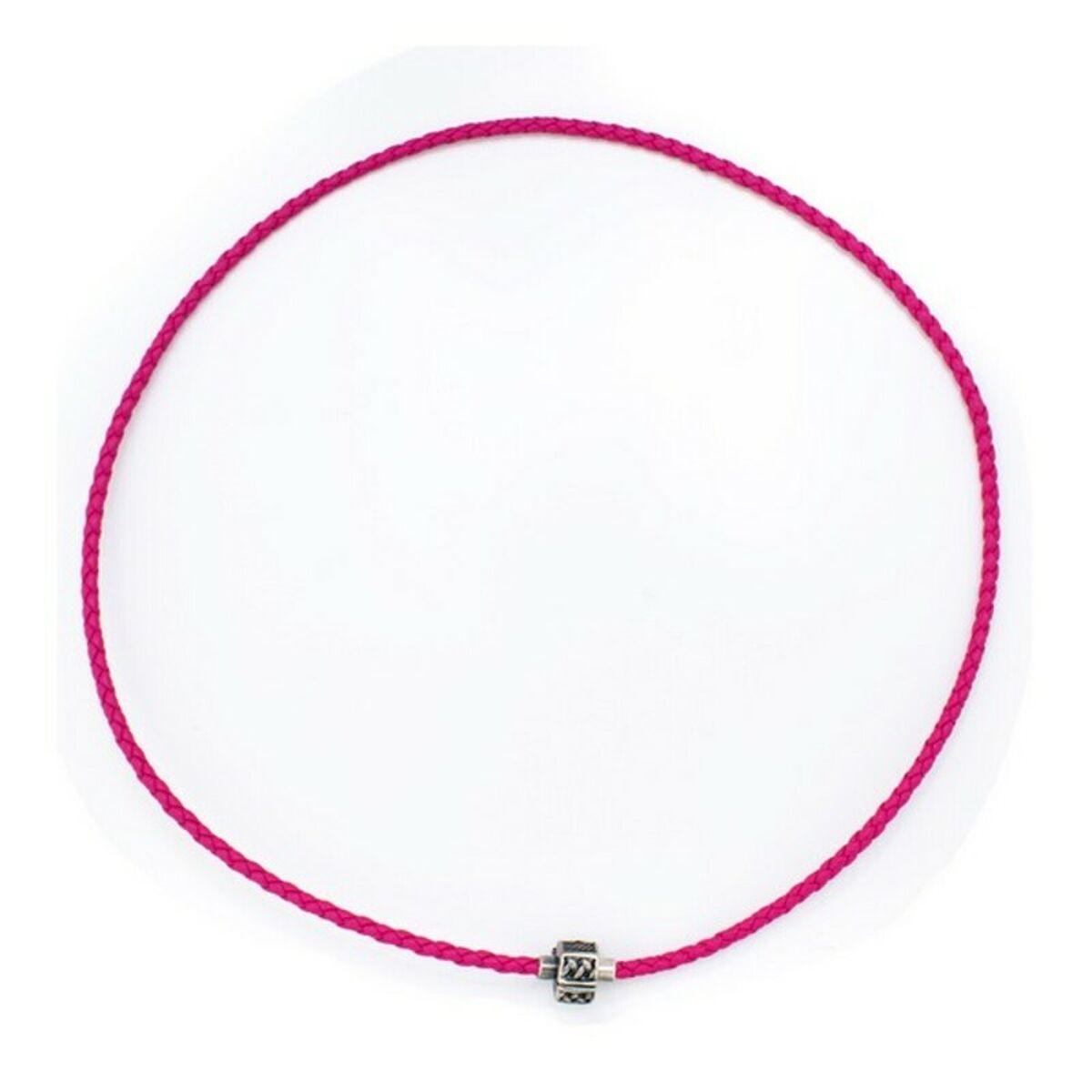 Vedhæng til kvinder, sterling sølv, 45 cm - pink/sølvfarvet