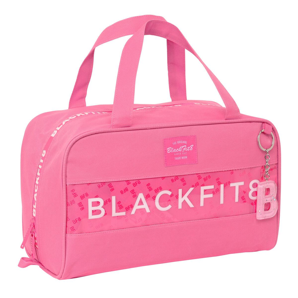 BlackFit8 Glow Up pink skletoilettaske 31 × 14 × 19 cm