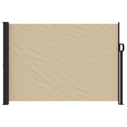 Sammenrullelig sidemarkise 140x300 cm beige