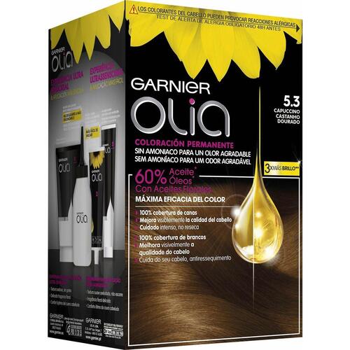 Unisex Frisør Sæt Olia Garnier (4 stk) 5,3 - capuccino