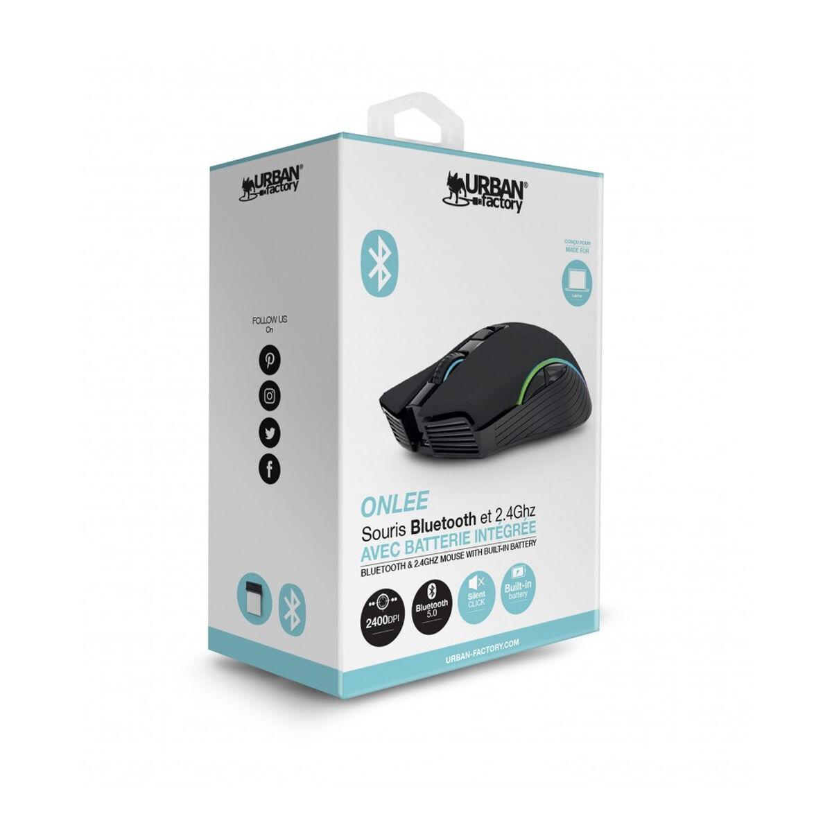 Trådløs Bluetooth Mus Urban Factory Btm05uf Grøn 2400 Dpi