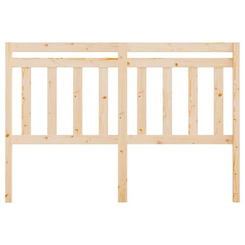 Sengegærde 156x4x100 cm massivt fyrretræ