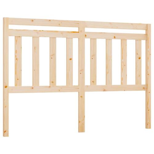 Sengegærde 166x4x100 cm massivt fyrretræ