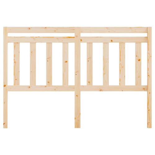 Sengegærde 166x4x100 cm massivt fyrretræ