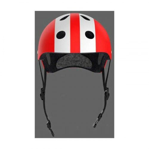 Cykelhjelm til børn Moltó - hvid/rød 48-53 cm