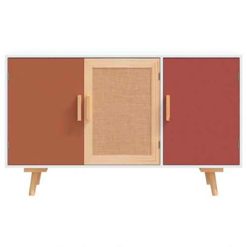 Skænk 105x30x65,5 cm konstrueret træ hvid