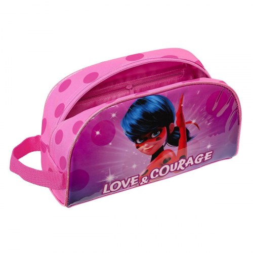 Lady Bug Love & Courage skoletoilettaske fuchsia 26 x 16 x 9 cm