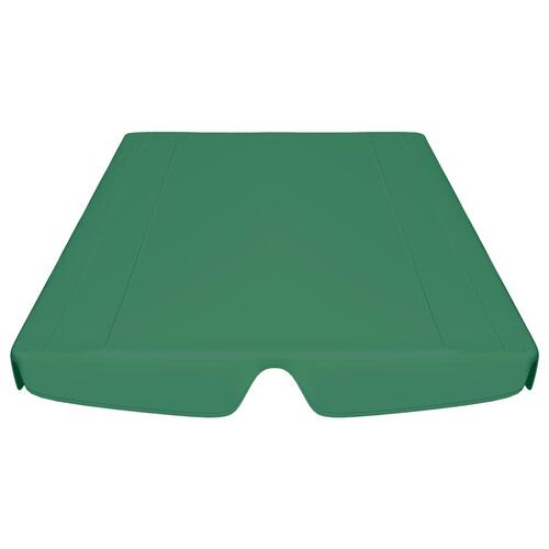 Baldakin til havegynge 188/168x145/110 cm grøn