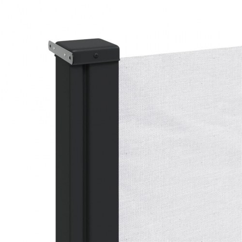 Sammenrullelig sidemarkise 200 × 300 cm - hvid