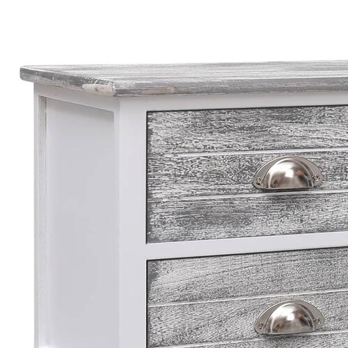 Entrébænk 115x30x40 cm træ grå