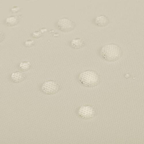 Bordduge 5 stk. cremefarvet 100x100 cm