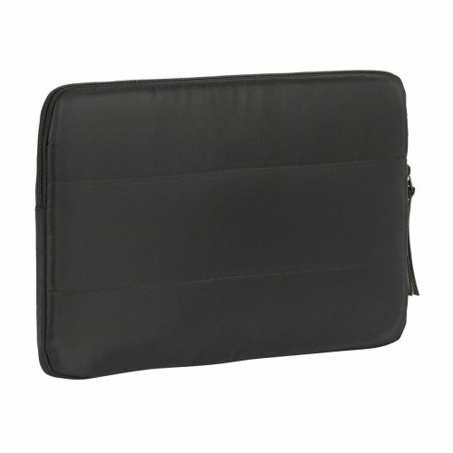 Moos laptop cover med puder 14" - sort (34 × 25 × 2 cm)